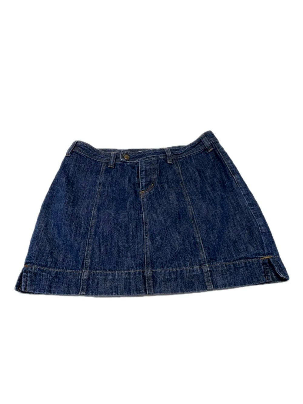 Vintage Jacob Annexe Y2K Denim Mini Skirt Panel A-Line Size 10 (M)